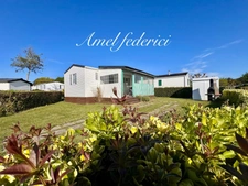 🏖️ Mobil-home – 35 m² sur parcelle arborée dans PRL 3★ avec piscine – Plage à 5 min à pied !