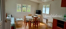 ?️ Mobil-home – 43 m² sur parcelle arborée dans PRL 3★ avec piscine – Plage à 5 min à pied !