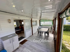 🏖️ Mobil-home – 35 m² sur parcelle arborée dans PRL 3★ avec piscine – Plage à 5 min à pied !