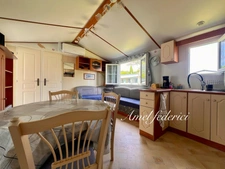 🏖️ Mobil-home – 35 m² sur parcelle arborée dans PRL 3★ avec piscine – Plage à 5 min à pied !
