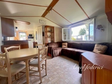 Mobile-Home - 36 m2 + 20 m2 de terrasse - sur parcelle 236 m2 - piscine privée - 5 min plage- SAINT GILLES CROIX DE VIE (85)