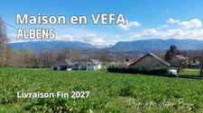Dpt Savoie (73), à vendre ALBENS maison VEFA P5 de 108,45 m²  