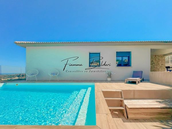 À vendre Villa moderne de 130m² + T2 45m², Terrain 840m², Vue mer, Folelli, Penta di Casinca, Haute-Corse (20)