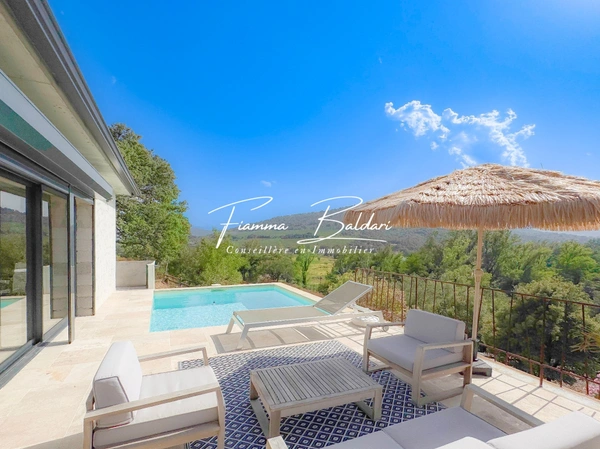 À Vendre Villa T4 de 125m² + Chambres d'hôtes, Terrain 1550m², Canavaggia, Haute-Corse (20)