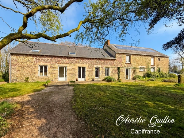 En exclusivité : Longère 181 m² – 4 chambres – dépendance – terrain 4 500 m² 