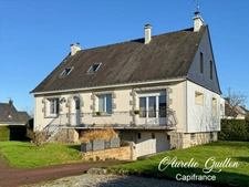 Maison familiale 135 m² – 5 chambres – Sous-sol complet – Terrain clos – Gourhel (3 min de Ploërmel)