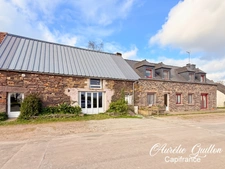 Longère 145 m² – 5 chambres – Dépendances – Campagne de Campénéac / Proche Brocéliande 