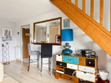 Appartement T2 en duplex de 60 m² avec balcon plein sud, garage et stationnement – Centre-ville de Ploërmel à pied