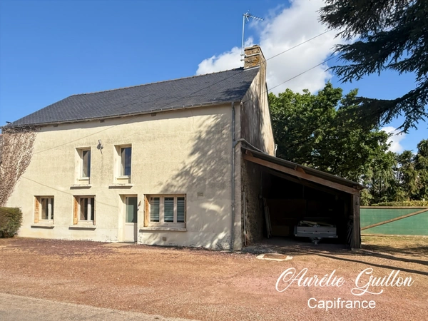 Maison en pierre rénovée de 117 m² – 3 chambres + bureau – Néant-sur-Yvel