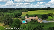Prestigious property of approximately 480 m² situated on a 3.4-hectare plot with 2 gîtes and a bed and breakfast