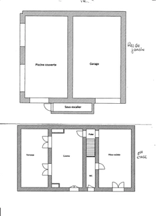 Maison avec piscine intérieur  ALES (30)