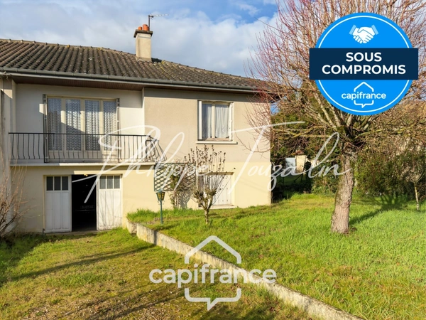 Dpt Vienne (86), à vendre CHÂTELLERAULT Maison P4 de 92m² - Terrain de 507m²