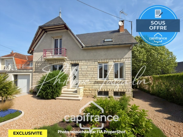 Dpt Vienne (86), à vendre CHÂTELLERAULT Maison P6 de 118 m² - Terrain de 559 m²