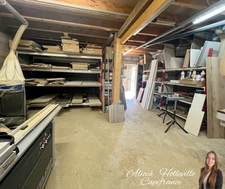 Fonds de commerce de menuiserie bois avec atelier équipé et appartement T2