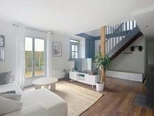 À VENDRE – Grande maison familiale 148 m² – Notre-Dame-d’Oé (37390) 4 chambres ET 1 bureau  – Terrain clos ~700 m² – Tout à pied !