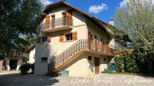 Maison mitoyenne à vendre avec terrain env. 850m² à Ruffieux (Chautagne - 73) 3.5km de Culoz - 24km d'Aix-les-Bains - 16km de Seyssel