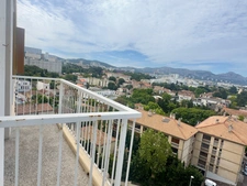 EXCLUSIVITÉ – T2 DERNIER ÉTAGE AVEC BALCON ET VUE DÉGAGÉE VILLE&COLLINES&POINTE MER – RÉSIDENCE BELLEVUE – MARSEILLE 9ᵉ