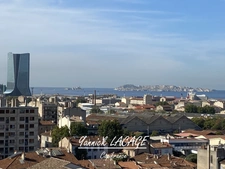 T3 apartment with superb sea view terrace and Notre Dame de la GARDE