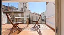 T1 crossing – Belle de Mai (Marseille 3rd) – Top floor with terrace – Ideal for investors
