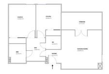 3-room apartment with terrace – Recent and secure residence – Marseille 11