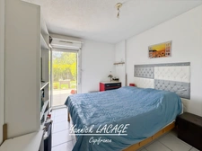 3-room apartment on the ground floor with 108 m² of outdoor space, south-west facing, parking and secure residence, Marseille 13th arrondissement (13)