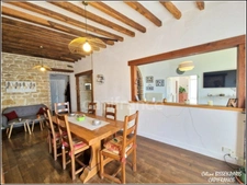Dpt Yonne (89), à vendre ROSOY maison en pierre de Bourgogne,  6 chambres, terrain 1150 M2