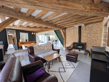 Maison à vendre 5 pièces CHAMPLOST (89), 3 chambres, jardin 880 M2, Charpente d'exception, DPE C