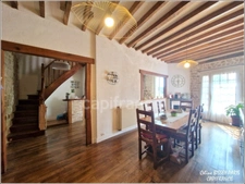 Dpt Yonne (89), à vendre ROSOY maison en pierre de Bourgogne,  6 chambres, terrain 1150 M2
