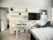 SPACIEUX T1 MEUBLE 28.05 m² avec espace nuit ( lit double 160 cm avec dressing)