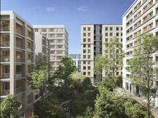 T3 60 m² de standing avec balcon 7m² vue dégagée 6e étage  CONFLUENCE