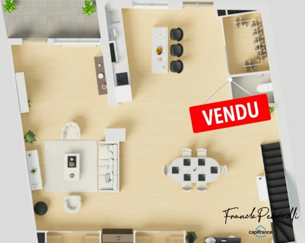 Maison avec travaux 170m² 6 pièces LYON 3EME ARRONDISSEMENT (69) QUARTIER MONPLAISIR LUMIERE