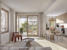 T3 60 m² de standing avec balcon 7m² vue dégagée 6e étage  CONFLUENCE