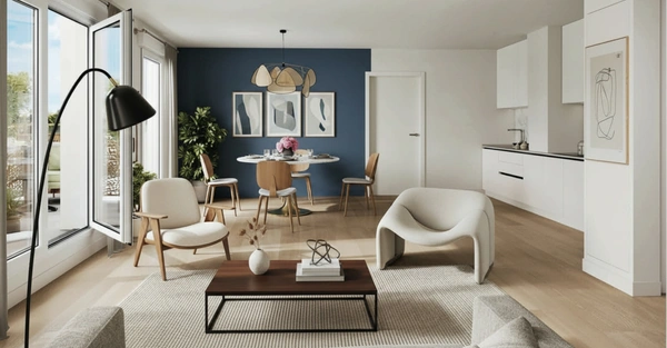 Appartement à vendre 2 pièces 45m² - MONTROUGE (92)