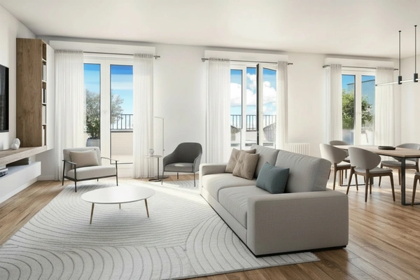 Appartement à vendre 5 pièces de 101m² - dernier étage - MONTROUGE (92)
