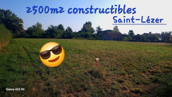 Terrain constructible +2500M2