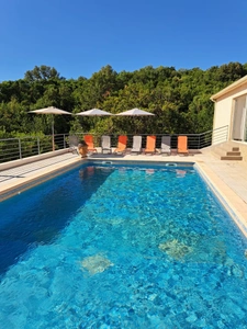 Maison de plain pied 170 m2, 5 chambres, piscine, garage, sans vis-à-vis,  terrain 5540 m2 à SAN NICOLAO, Moriani (HAUTE CORSE)