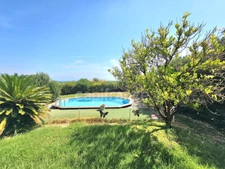 Belle maison 5 pièces, 4 chambres, piscine, garage, vue mer, terrain 967 m2 à BIGUGLIA (20620)
