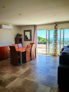 Maison T5 de 124 m2, avec grande terrasse et vue panoramique sur la mer, parking et son jardin à FOLELLI 20213 (HAUTE CORSE)