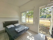 Maison mitoyenne de 28 m2, 6 couchages dans un camping en bord de mer avec piscine à Castellare di Casinca (HAUTE CORSE)