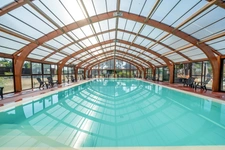 Maison mitoyenne de 28 m2, 6 couchages dans un camping en bord de mer avec piscine à Castellare di Casinca (HAUTE CORSE)