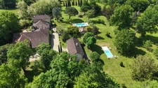 Dpt Gers (32), TRES ELEGANTE PROPRIETE  RURALE  sur 4.5 hectares, près de Nogaro, Aire, Eauze, MAISON de MAITRE, GITE, deux piscines neuves, parc séculaire, SANS NUISANCE 