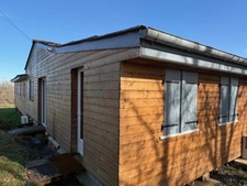 PLAISANCE (32) nearby: at the end of the road, NO NEIGHBORS, beautiful VIEW, beautiful 174m2 HOUSE, economical, ecological, on 15000m2 of flat, elevated land. 