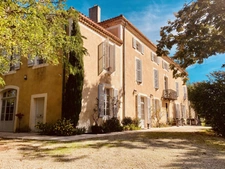 Department (32): ELEGANT 19TH CENTURY CASTLE, requiring no work, medieval foundations with moat, swimming pool, on 9100m2 enclosed garden. 