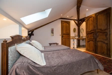Dpt Gers (32), AIRE SUR L ADOUR proche, PROPRIETE BOURGEOISE du XIX, sans travaux, avec gite indépendant, maison de gardien, avec jardin, garage, piscine, sur les Chemins de St jacques 