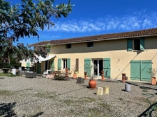 PLAISANCE (32) proche ;Belle MAISON DE CAMPAGNE XIX de 115m2 environ SANS TRAVAUX, lumineuse, sur un terrain arboré et potager de 2200m2 clos