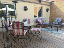 PLAISANCE(32) du Gers: AUTHENTIQUE LONGERE XVIIIs de 240m2, 4chambres, sur jardin paysagé clos de 2.500m2 et piscine hors sol, possibilité de chambres d hotes et/ou petit gîte ou accueil d'un parent,