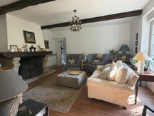 PLAISANCE(32) du Gers: AUTHENTIQUE LONGERE XVIIIs de 240m2, 4chambres, sur jardin paysagé clos de 2.500m2 et piscine hors sol, possibilité de chambres d hotes et/ou petit gîte ou accueil d'un parent,