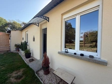 PLAISANCE(32) du Gers: AUTHENTIQUE LONGERE XVIIIs de 240m2, 4chambres, sur jardin paysagé clos de 2.500m2 et piscine hors sol, possibilité de chambres d hotes et/ou petit gîte ou accueil d'un parent,