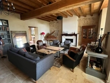 Department (32): ELEGANT 19TH CENTURY CASTLE, requiring no work, medieval foundations with moat, swimming pool, on 9100m2 enclosed garden. 