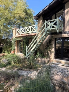 MARCIAC(32) proche: AUTHENTIQUE MOULIN SEIGNEURIAL d'EXCEPTION  des XIV-XVIIIs, caché, avec son bief baignable, 1.5 HECTARE, élégante rénovation, meublé, tennis, RARE